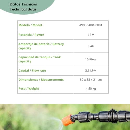 Thumbnail 6 de Avalon Pulverizador mochila 16L INOX