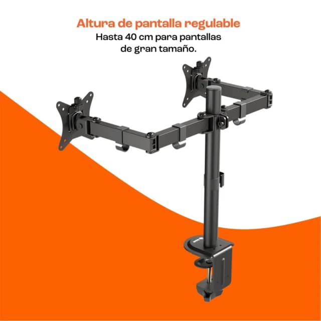 Thumbnail 3 de PcCom Essential Soporte 2 Monitores 9 kg