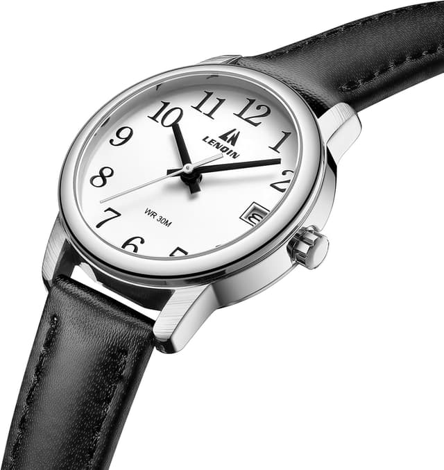 Detalle de LN LENQIN Damenarmbanduhr mit 30 mm Zifferblatt