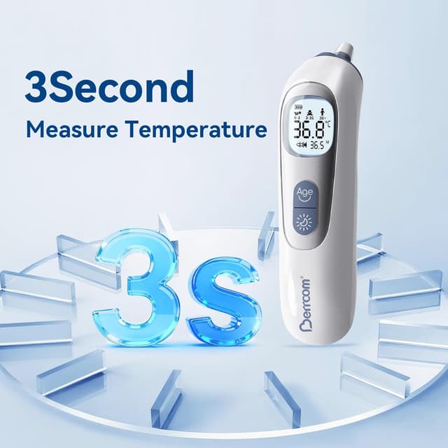 Thumbnail 6 de Berrcom Ear Thermometer 1s instant reading