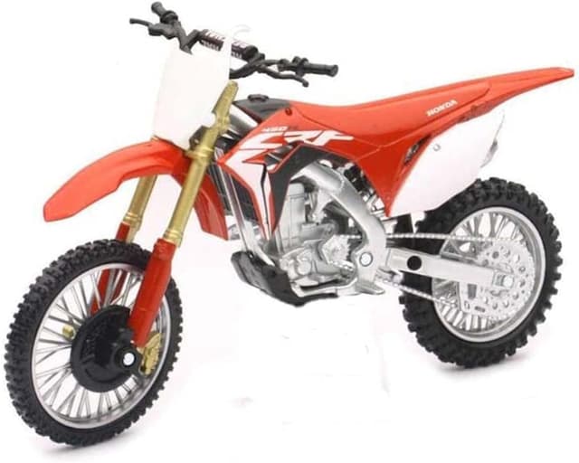 Detalle de Mini moto cross Honda 2017 CRF 450R 1:12