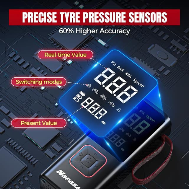 Thumbnail 2 de Digital Tyre Inflator 150 PSI, 6000mAh