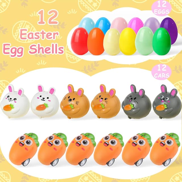 Detalle de Easter egg hunt kit, 24 pre filled eggs