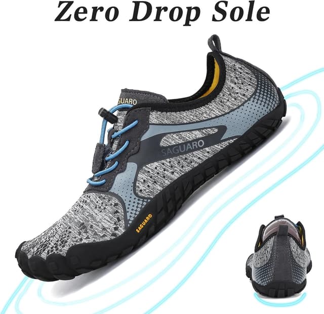Detalle de SAGUARO Scarpe Barefoot Minimaliste Uomo Donna per Indoor e Outdoor multisport