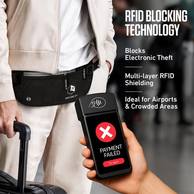 Detalle 2 de VENTURE 4TH Money Belt 56 in 👝