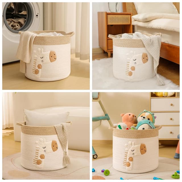 Detalle 2 de Aufbewahrungskorb Groß 36 x 36 cm