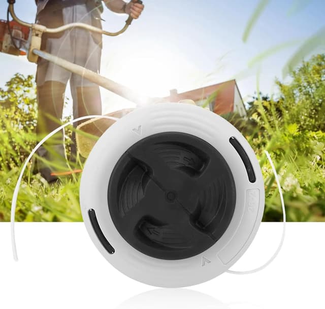 Detalle 2 de LZEXIN Trimmer Head for Stihl Autocut C26-2 compatible models (2-pack) – bump feed strimmer spool