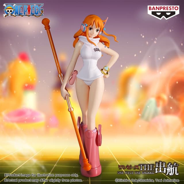 Detalle de Banpresto Figurine d’action Nami One Piece – “The Shukko” Ver Egghead (16 cm) BP29204P