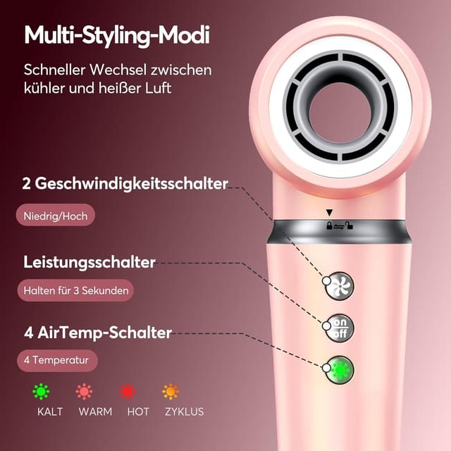 Thumbnail 6 de Bopcal 5 in 1 Airstyler mit 36 m/s