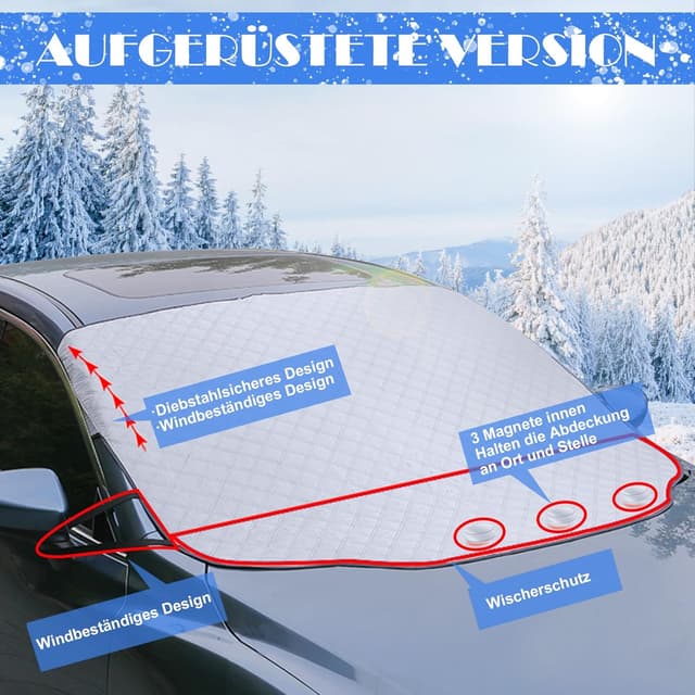 Thumbnail 2 de Tevlaphee Frontscheibenabdeckung 197×157×128 cm