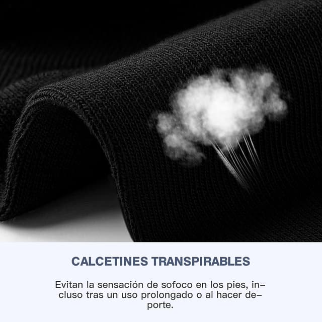 Thumbnail 4 de QINCAO calcetines deportivos 81% algodón 6/10 pares