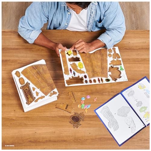 Thumbnail 4 de 4D Build Guante Thanos Puzzle 3D para 12+ 🧩