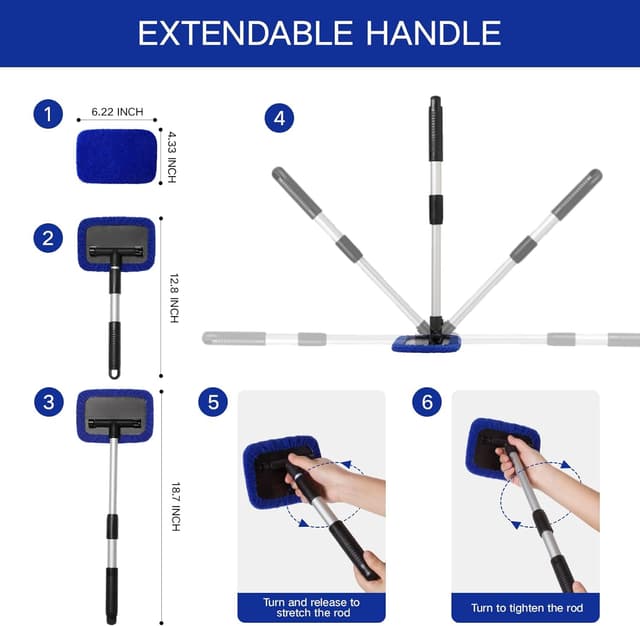 Thumbnail 4 de Qydipclin Windshield Cleaner Kit 11pc