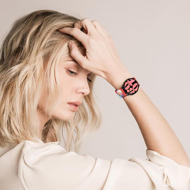 Detalle de Yunshare Braided Solo Loop Elastic Strap (Quick Release) – 18mm/19mm/20mm/22mm/24mm, 3 Pack