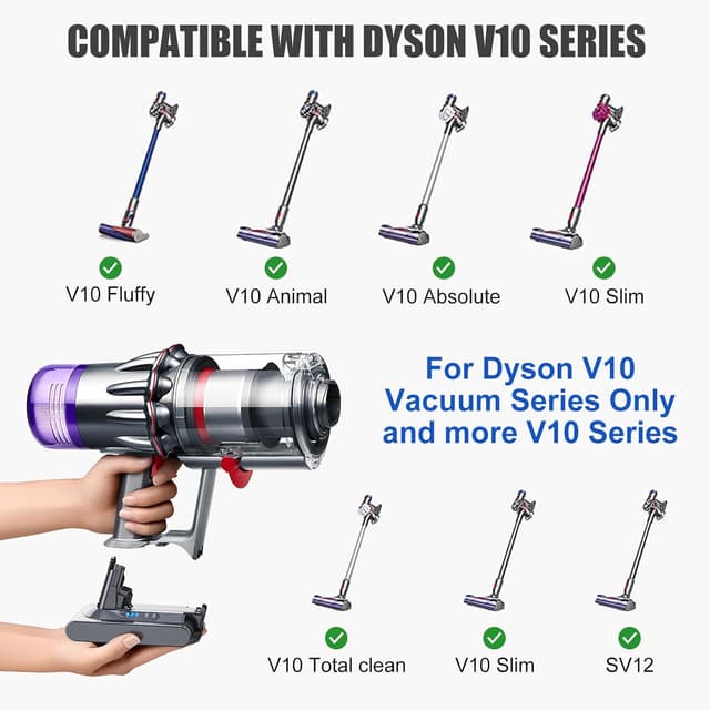 Thumbnail 2 de Dyson 6000mAh V10 Batería