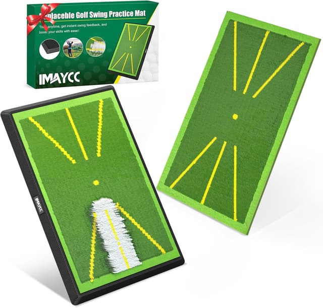 Imagen de IMAYCC Tapis de balançoire de Golf 2 pièces ⛳ en OfertitasTOP