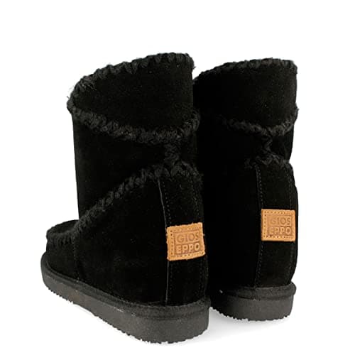 Thumbnail 4 de GIOSEPPO 42114 Botines negros estilo australiano con cuña