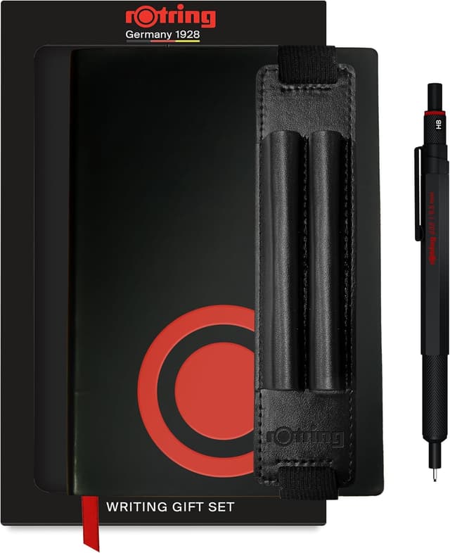 Thumbnail 6 de rOtring 600 stylo 3-en-1 — bille noire/rouge + porte‑mine 0,5 mm ✏