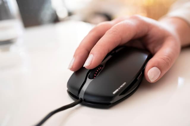 Detalle de CHERRY GENTIX 4K Kabelmaus mit 3600 DPI