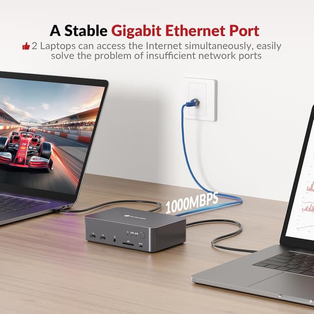 Thumbnail 2 de AV Access KVM Switch Dock 4K, 60W PD