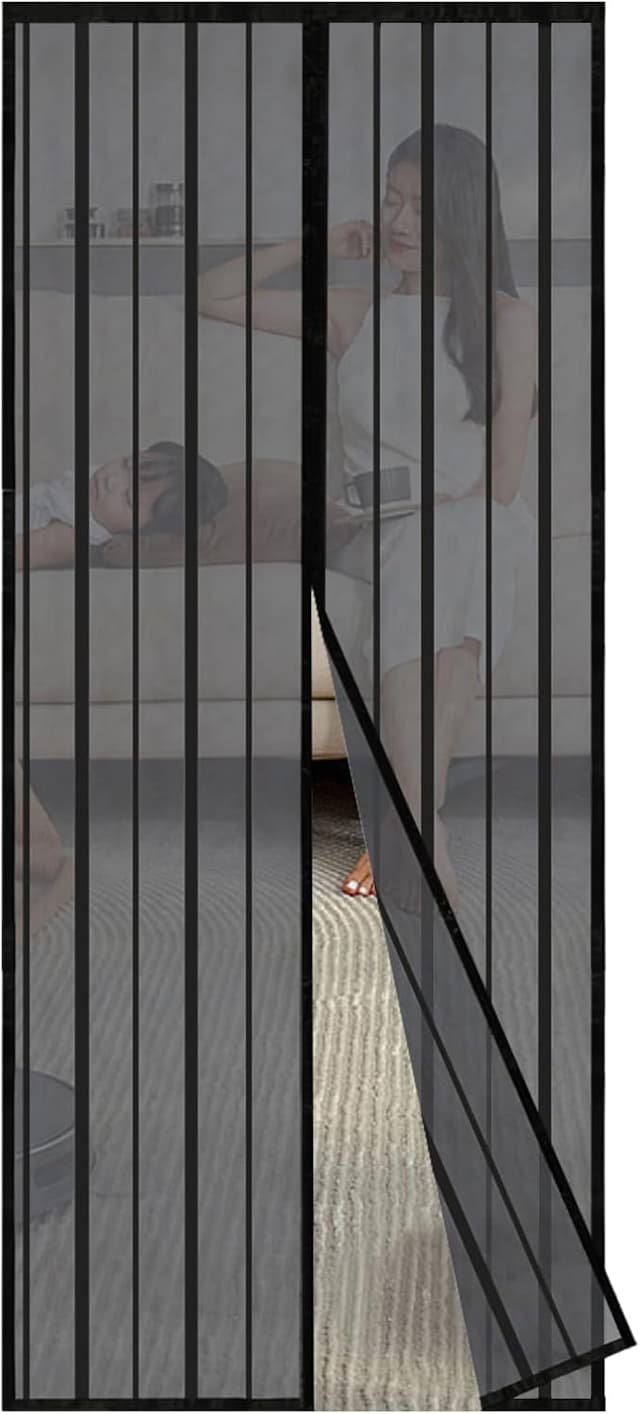 Detalle de Sekey Magnet Fliegengitter Balkontür 130x230 cm