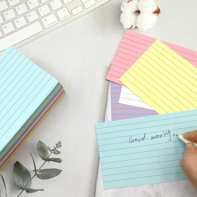 Thumbnail 5 de 300Pcs Flash Cards 3x5