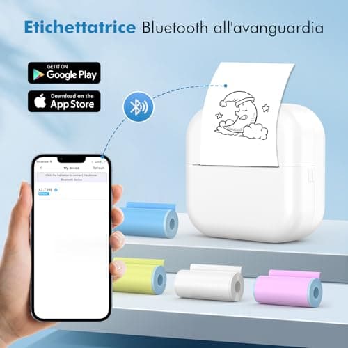 Detalle 2 de ETROBOT imprimante étiquette thermique ⚙