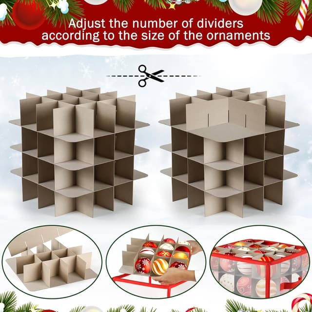 Thumbnail 5 de Ruibinlee Kugelaufbewahrung 64er Box 4-lagig 🎄