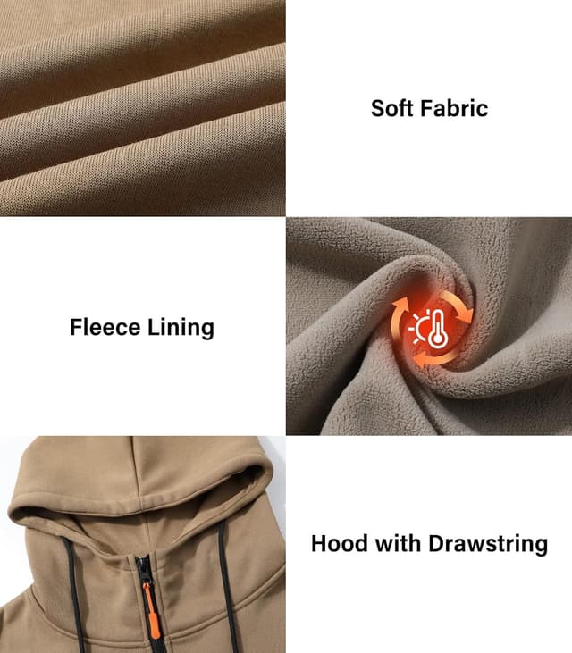 Detalle 2 de Comilaka Hoodie Full-Zip Fleece