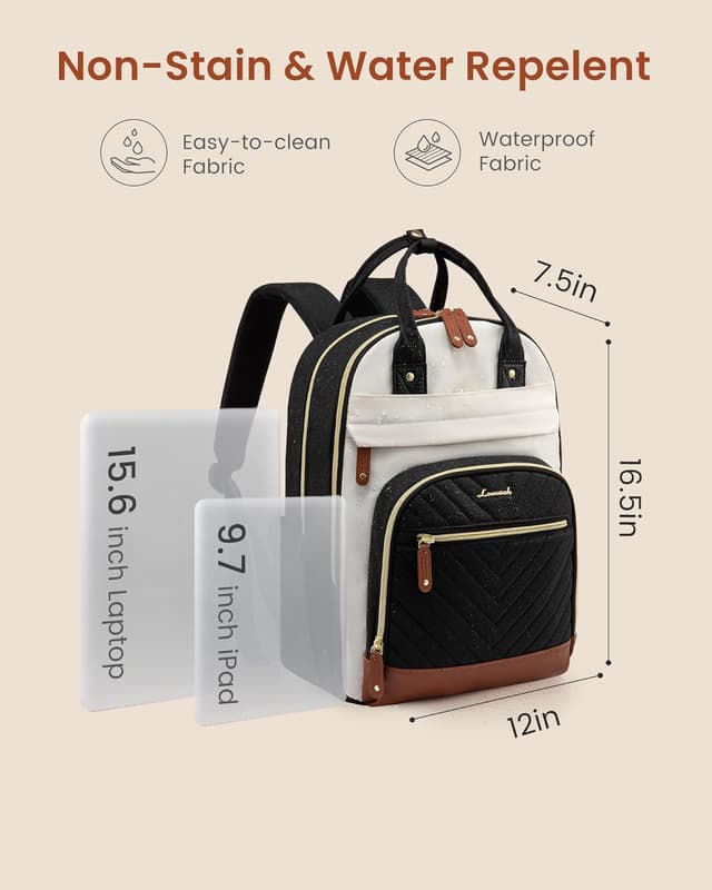 Thumbnail 4 de LOVEVOOK 15.6" Laptop Backpack for Women