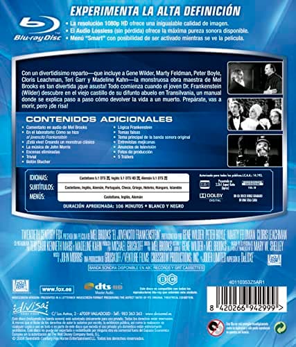 Detalle 2 de Divisa HV El Jovencito Frankenstein