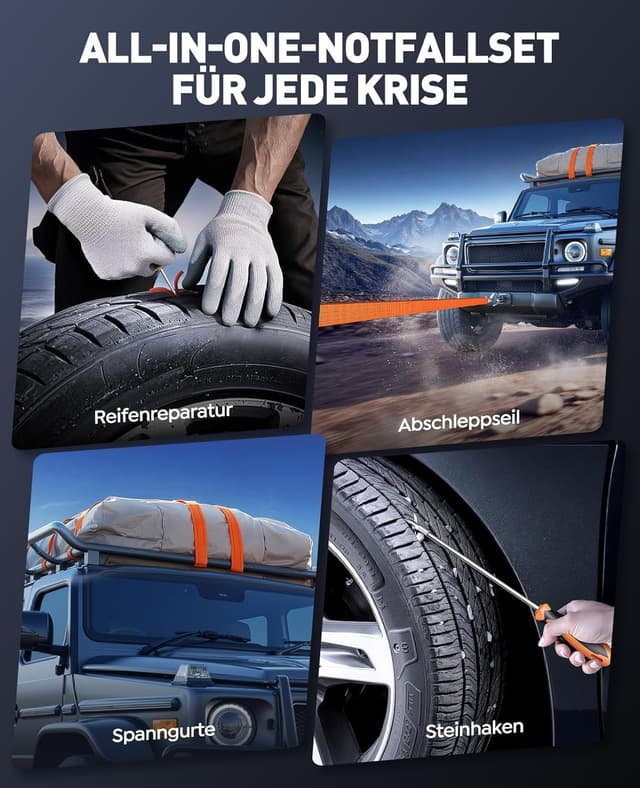 Thumbnail 5 de 7000A Starthilfe Powerbank 26.800 mAh für Pkw