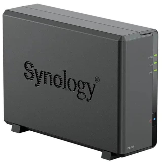 Detalle 2 de Synology DS124 NAS 1 bahía para almacenamiento en red