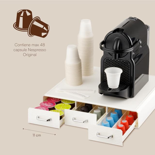 Detalle 2 de Baroni Home Coffee Station porta capsule 55