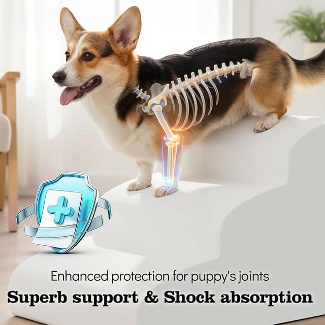 Thumbnail 4 de Pawchop Dog Steps for Sofa 3-Step Ramp