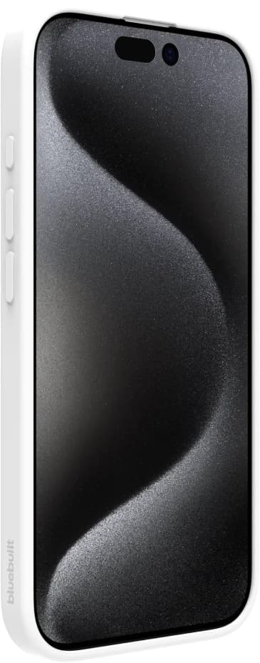 Thumbnail 12 de BlueBuilt Backcover iPhone 16 Pro Weiß + Panzerglas mit Blickschutzfilter Doppelpack
