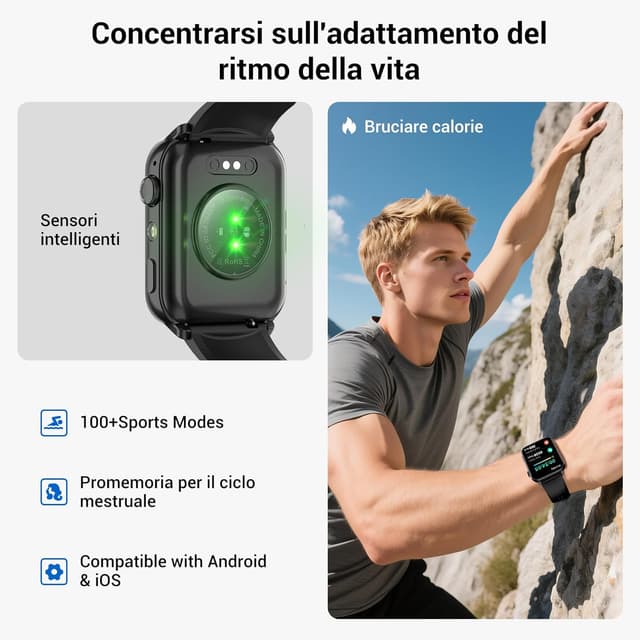 Thumbnail 3 de Baolubao Reloj Inteligente Hombre Mujer