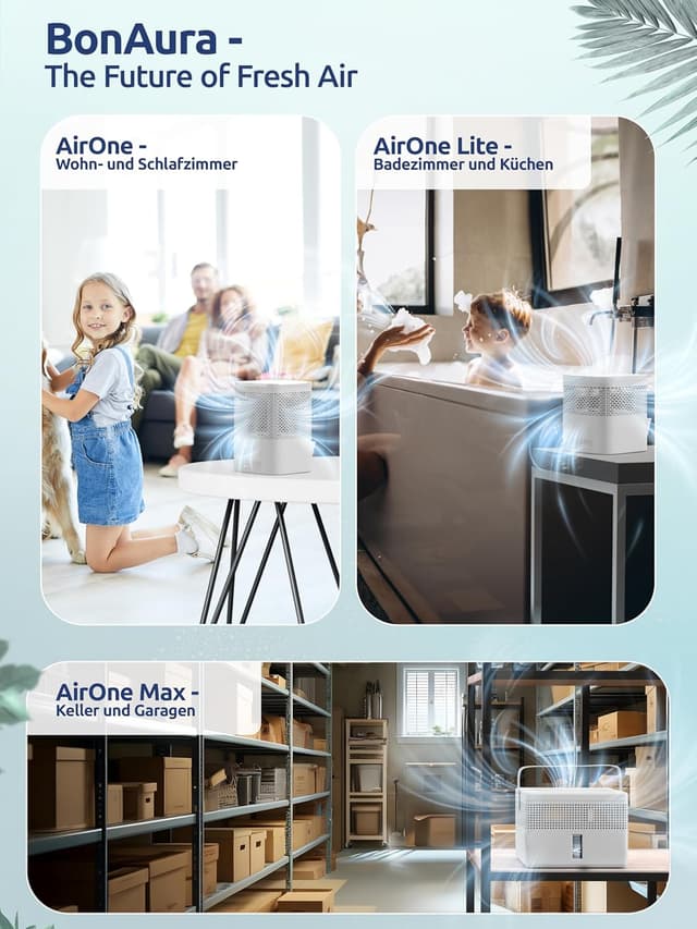 Thumbnail 5 de BonAura AirOne Max 2er Set 980 g Granulat