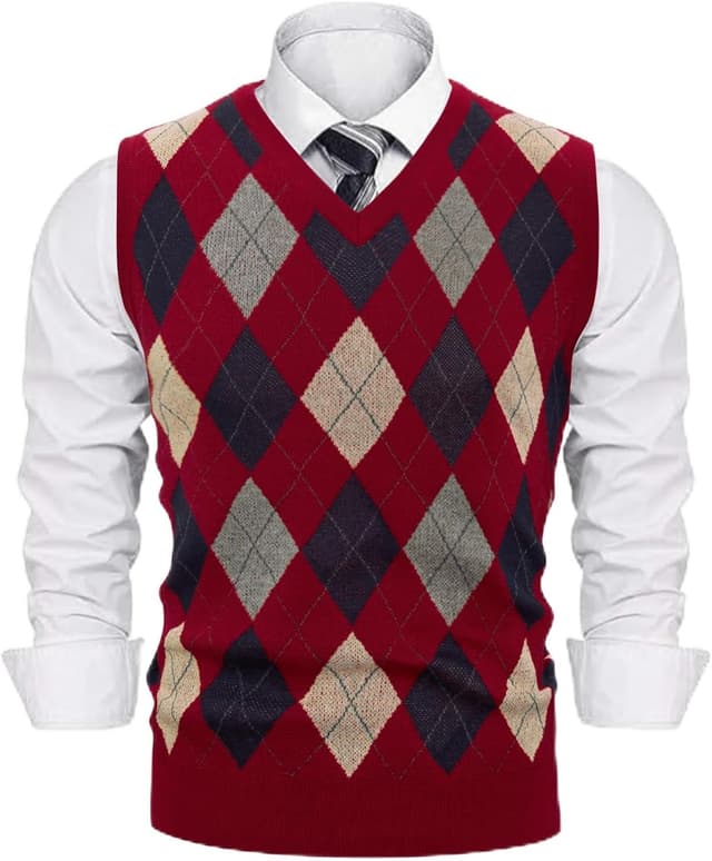 Imagen de Sykooria Pullunder Herren V-Ausschnitt S-XXL en OfertitasTOP