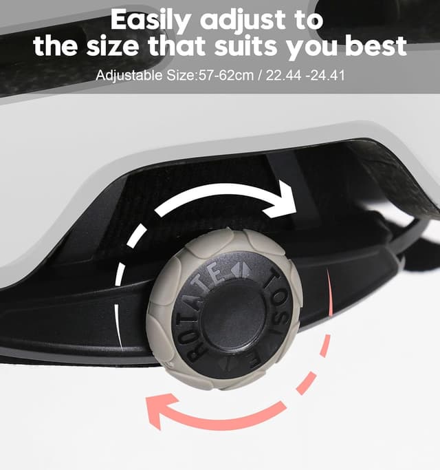 Thumbnail 5 de Shinmax Casco Bicicleta 57-62 cm con Visera