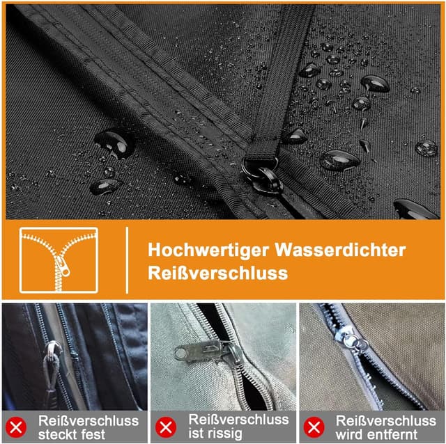 Detalle 1 de Tavaler Ampelschirm Schutzhülle 210 cm