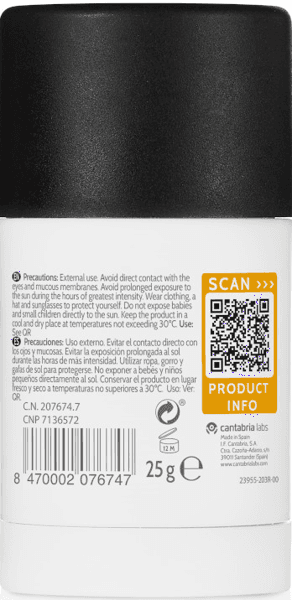 Detalle 2 de Heliocare 360 Pediatrics Stick SPF50+ - Protección Solar 🍦