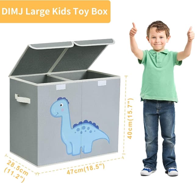 Thumbnail 1 de DIMJ Juego de 2 Cajas de Almacenaje 38 cm