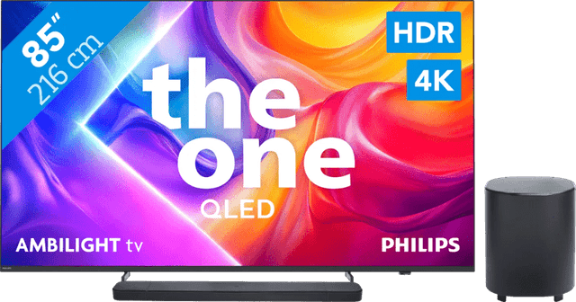 Detalle de Philips PUS9000 Ambilight QLED 85 Zoll 100 Hz