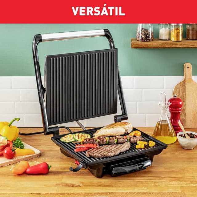 Thumbnail 2 de Tefal GC241D Grill 2000W: Placas antiadherentes y bandeja