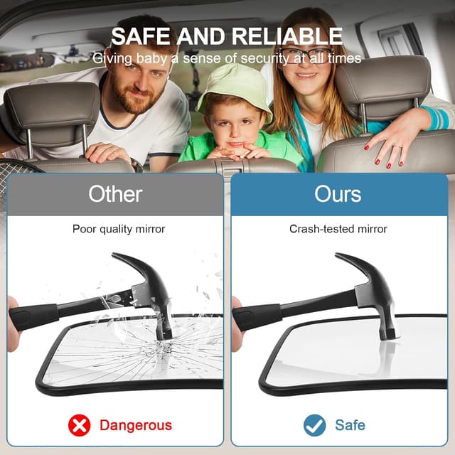 Thumbnail 5 de Romon Specchietto Retrovisore Bambini 19x13,8 cm