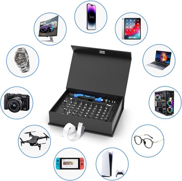 Thumbnail 4 de WEARXI 60‑in‑1 Precision Screwdriver Set for Men 🛠