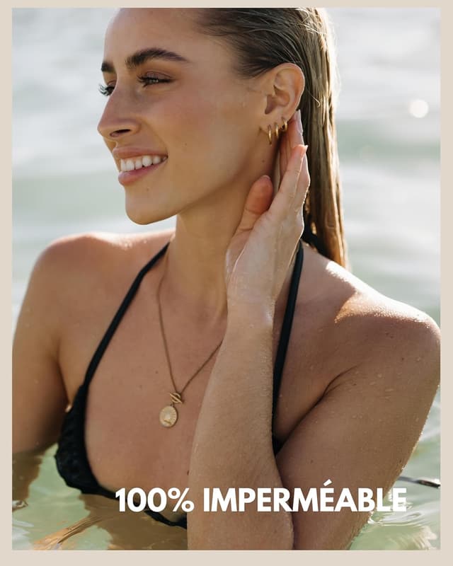 Thumbnail 5 de Créoles acier inoxydable 3 tailles (12‑16 mm)