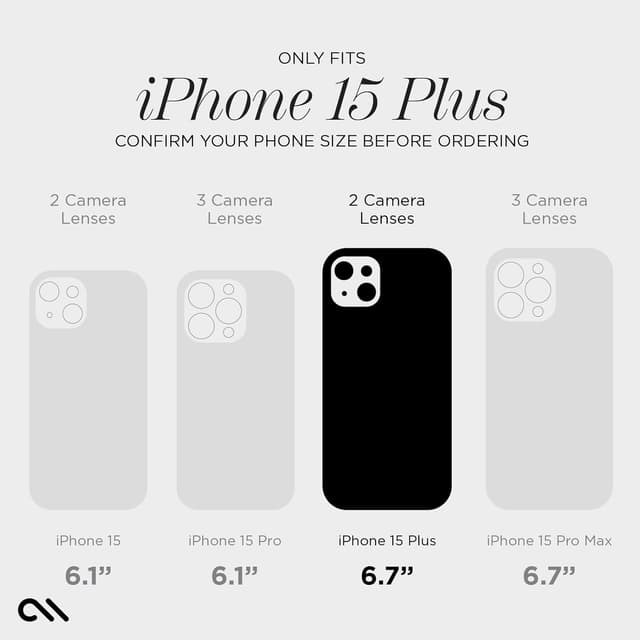 Thumbnail 1 de Case-Mate Tough iPhone 15 Plus 6.7" phone case