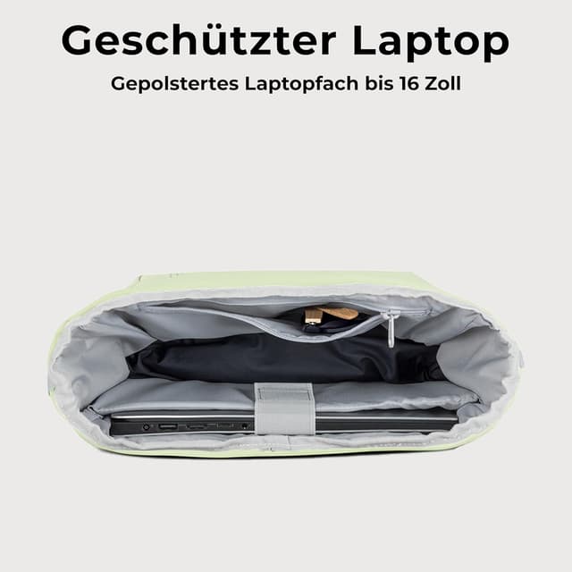 Detalle 2 de Robin Medium Rolltop Rucksack 15L